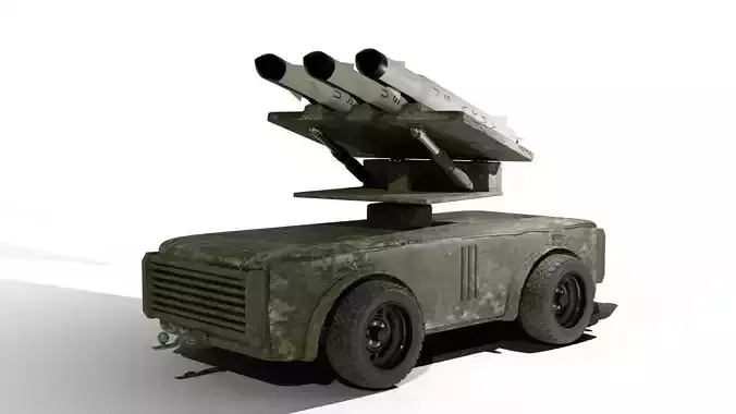 Rocket Launcher 3D model