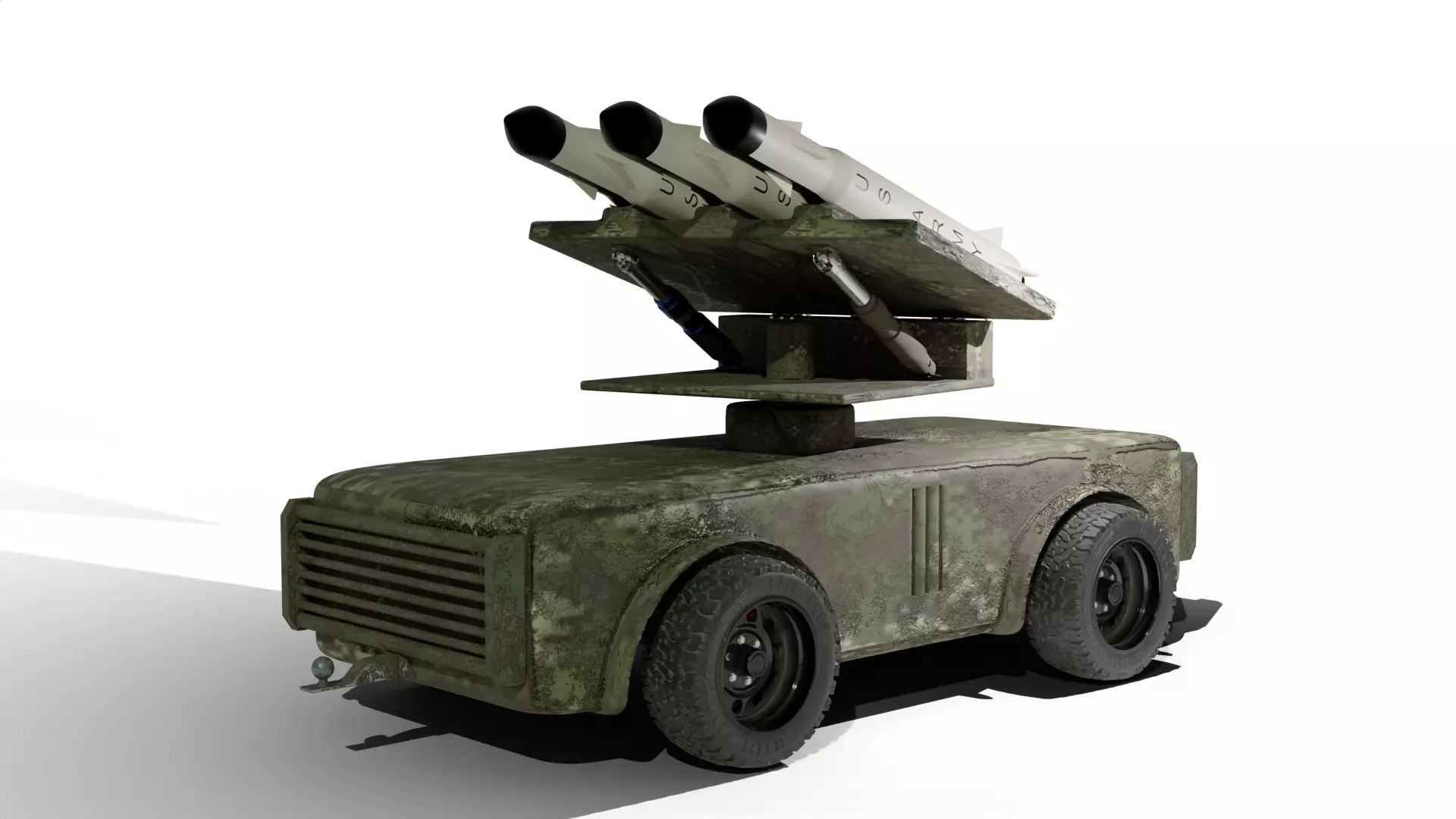 Rocket Launcher 3D model_0