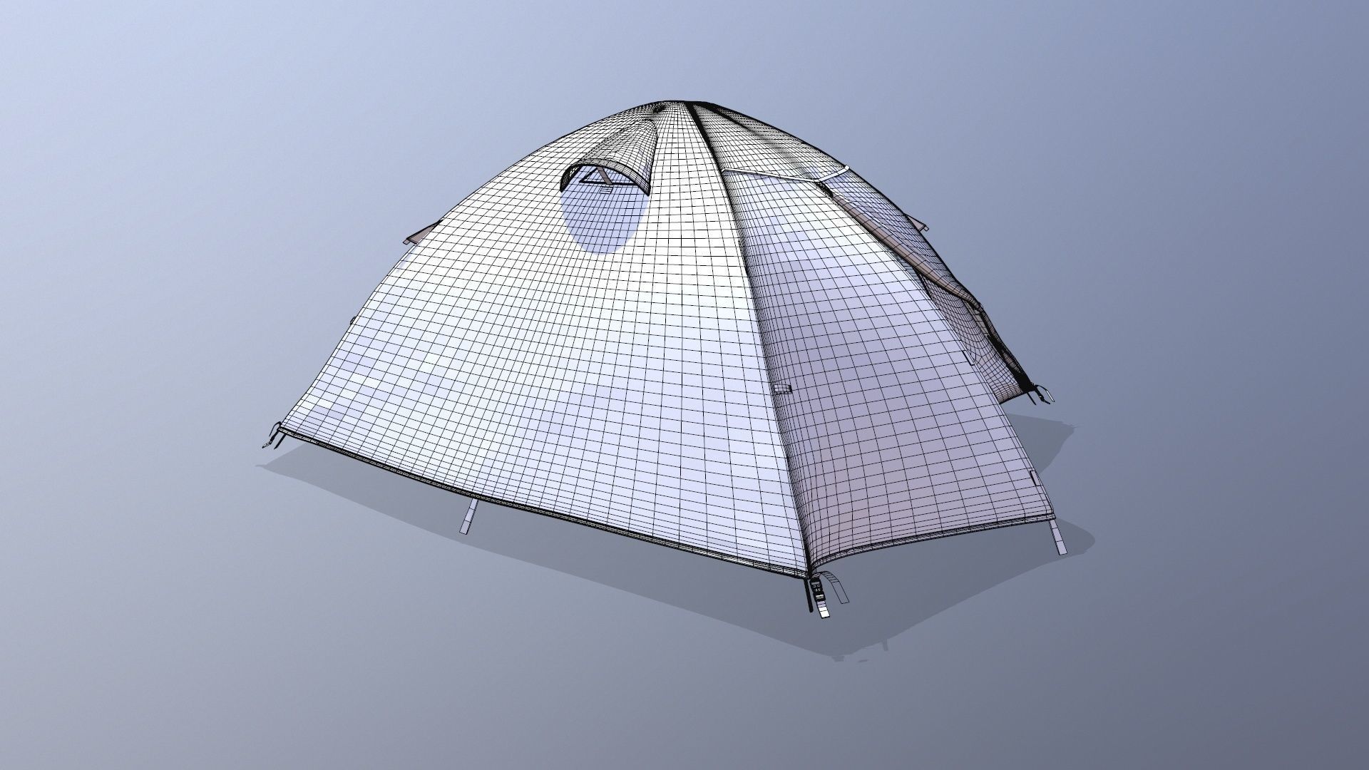 Camping Tent 3D model_12