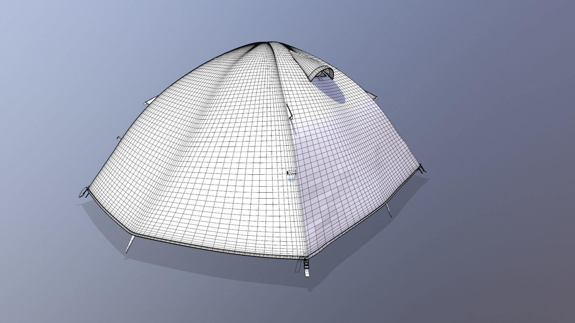 Camping Tent 3D model_13