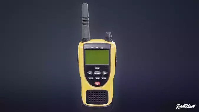 CAMPING - Radio Handheld 01 - LOW POLY