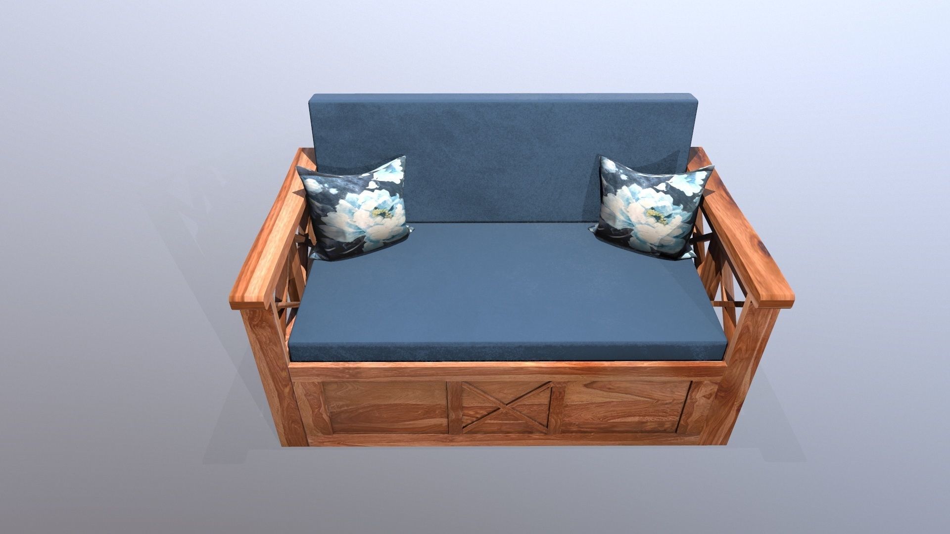 Designer Sofa for Office Lounge 3D model_8