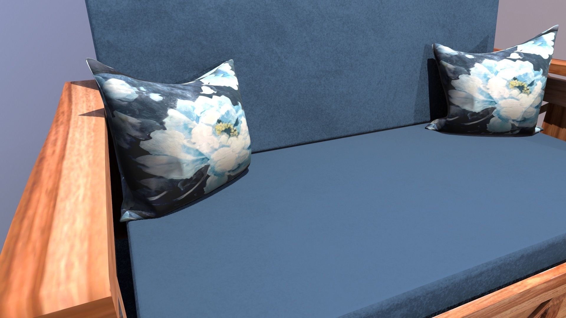 Designer Sofa for Office Lounge 3D model_6