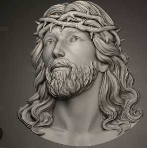 Pendiente Cristo 3D print model_0