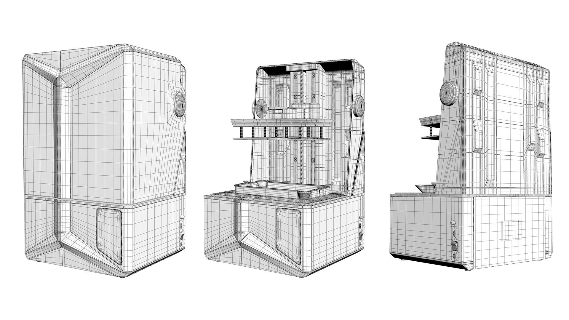 Elegoo Saturn 4 Ultra 3D Printer 3D model_7