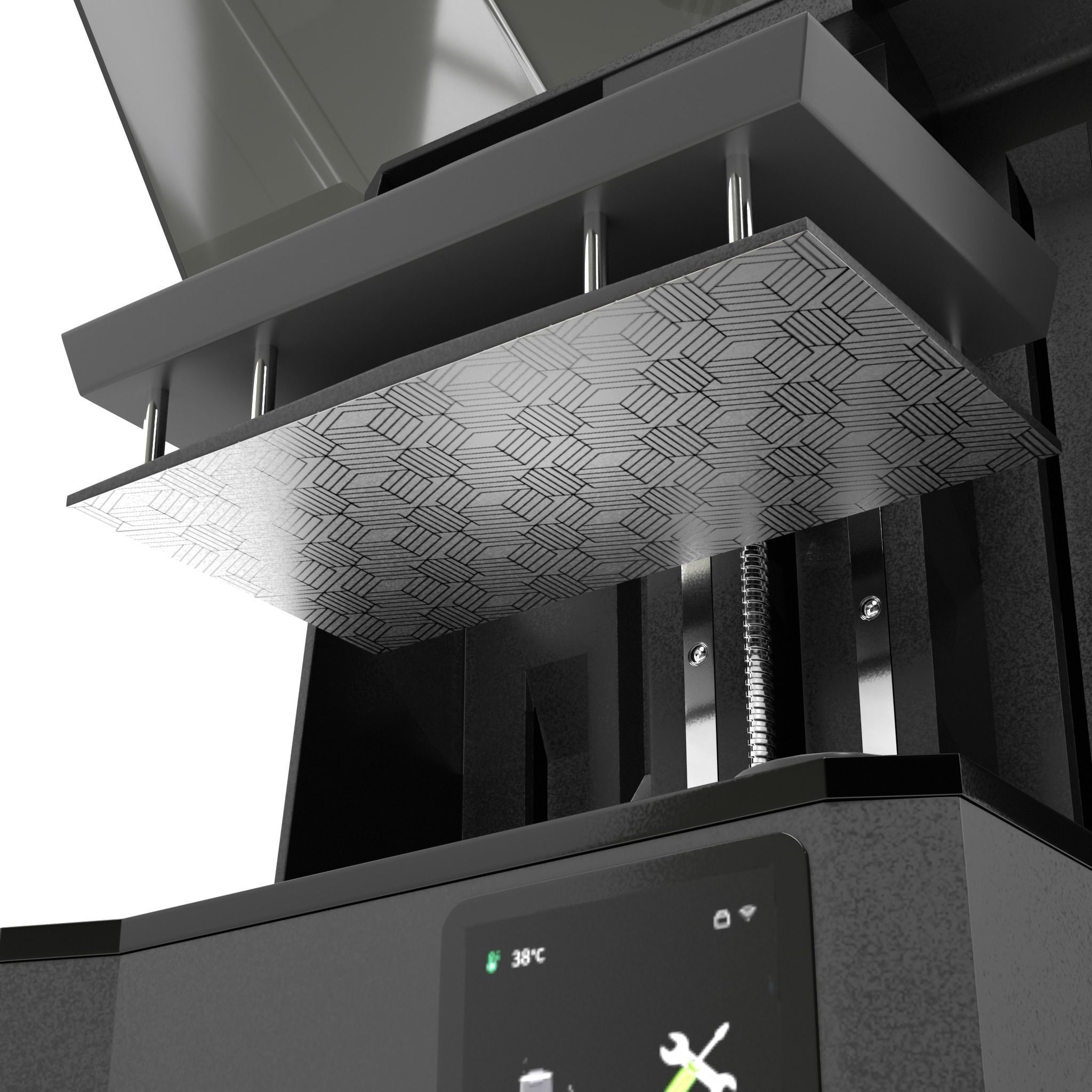 Elegoo Saturn 4 Ultra 3D Printer 3D model_4