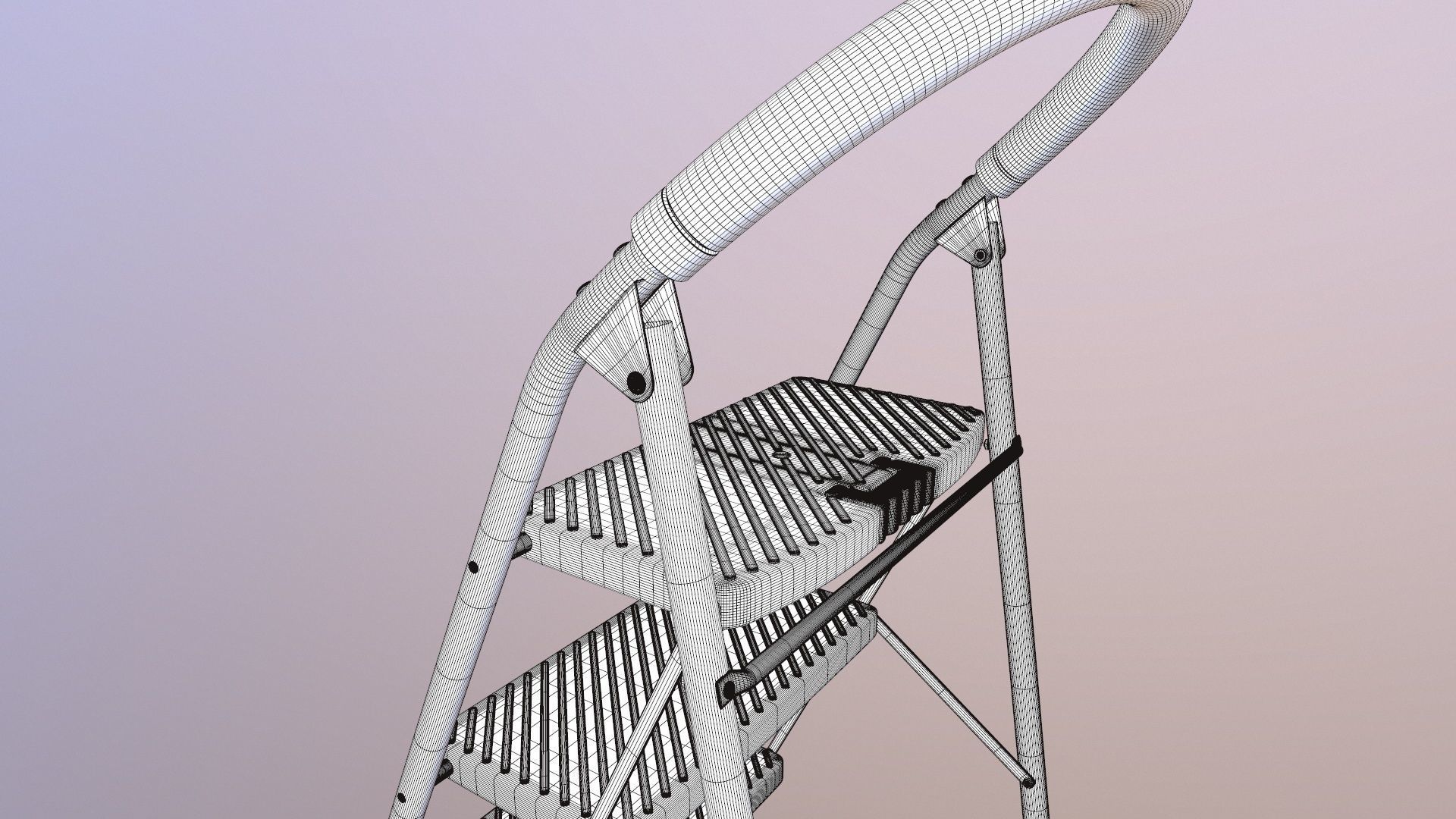 Ladder 3D model_10
