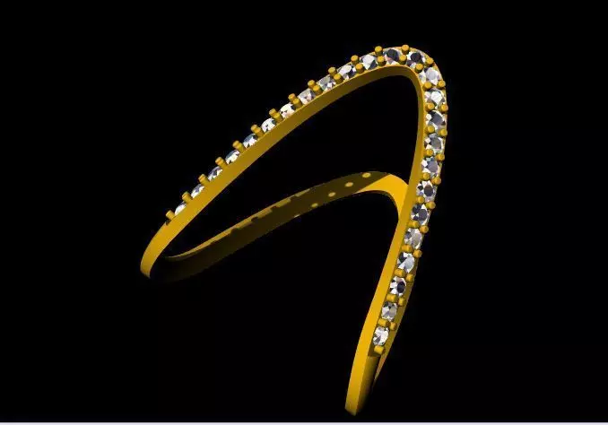 vanki stone ring 3dm file 3D print model