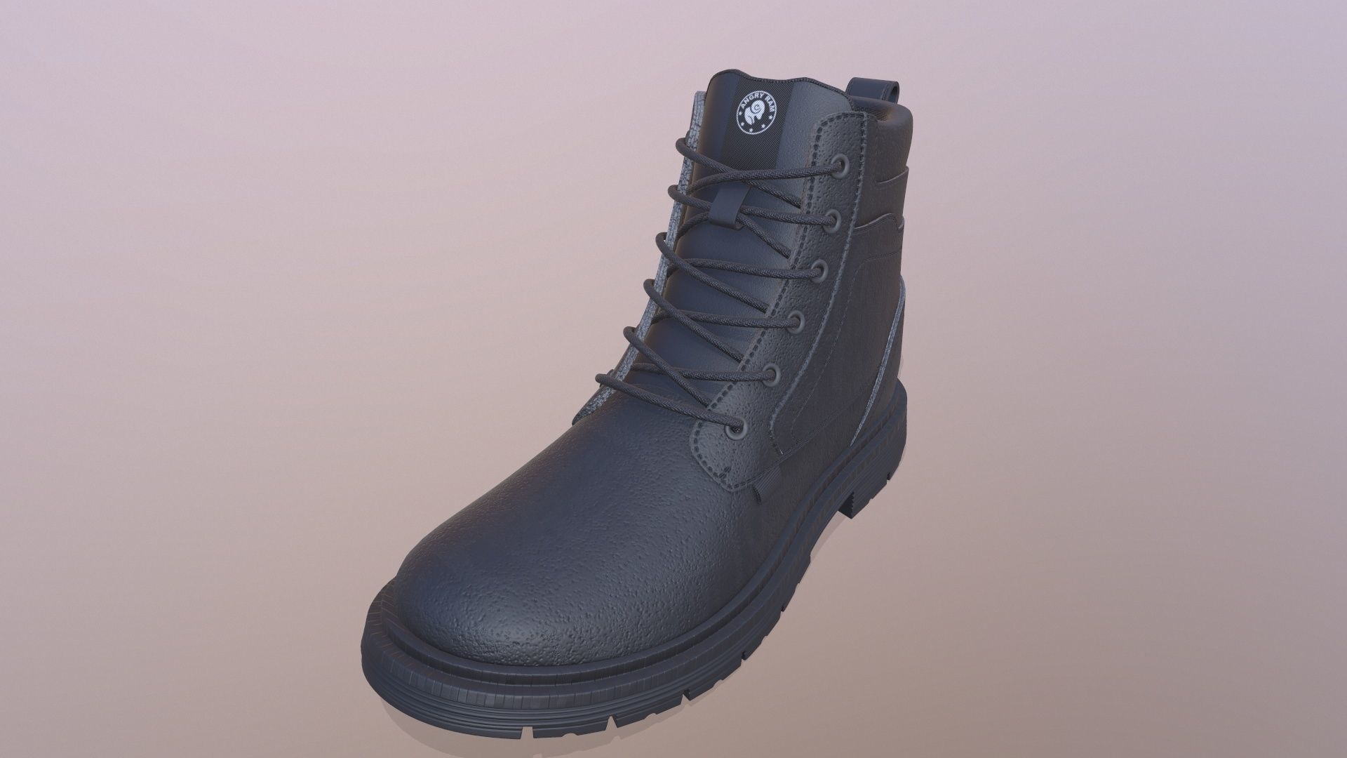 Shoes Angry Ram 3D model_3