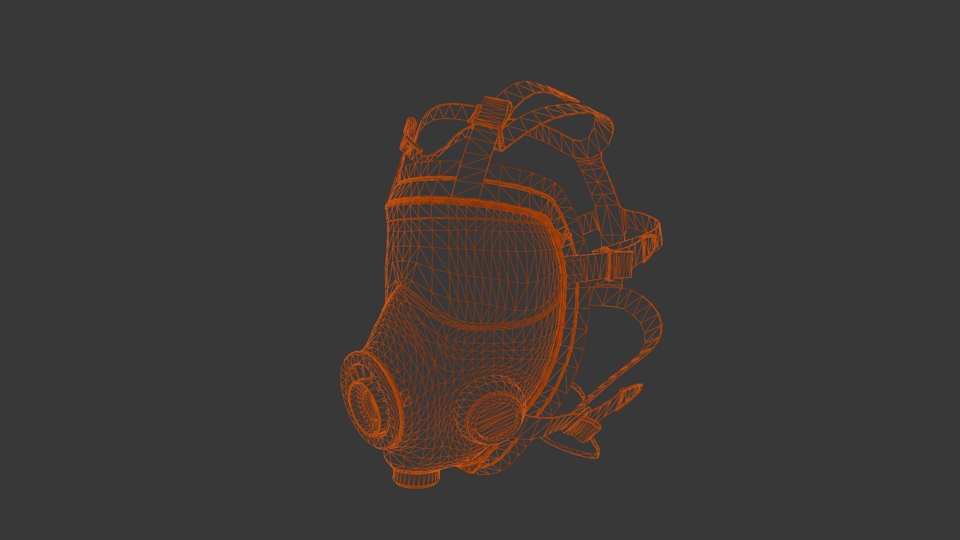 Mask 3D Model Low-poly 3D model_10