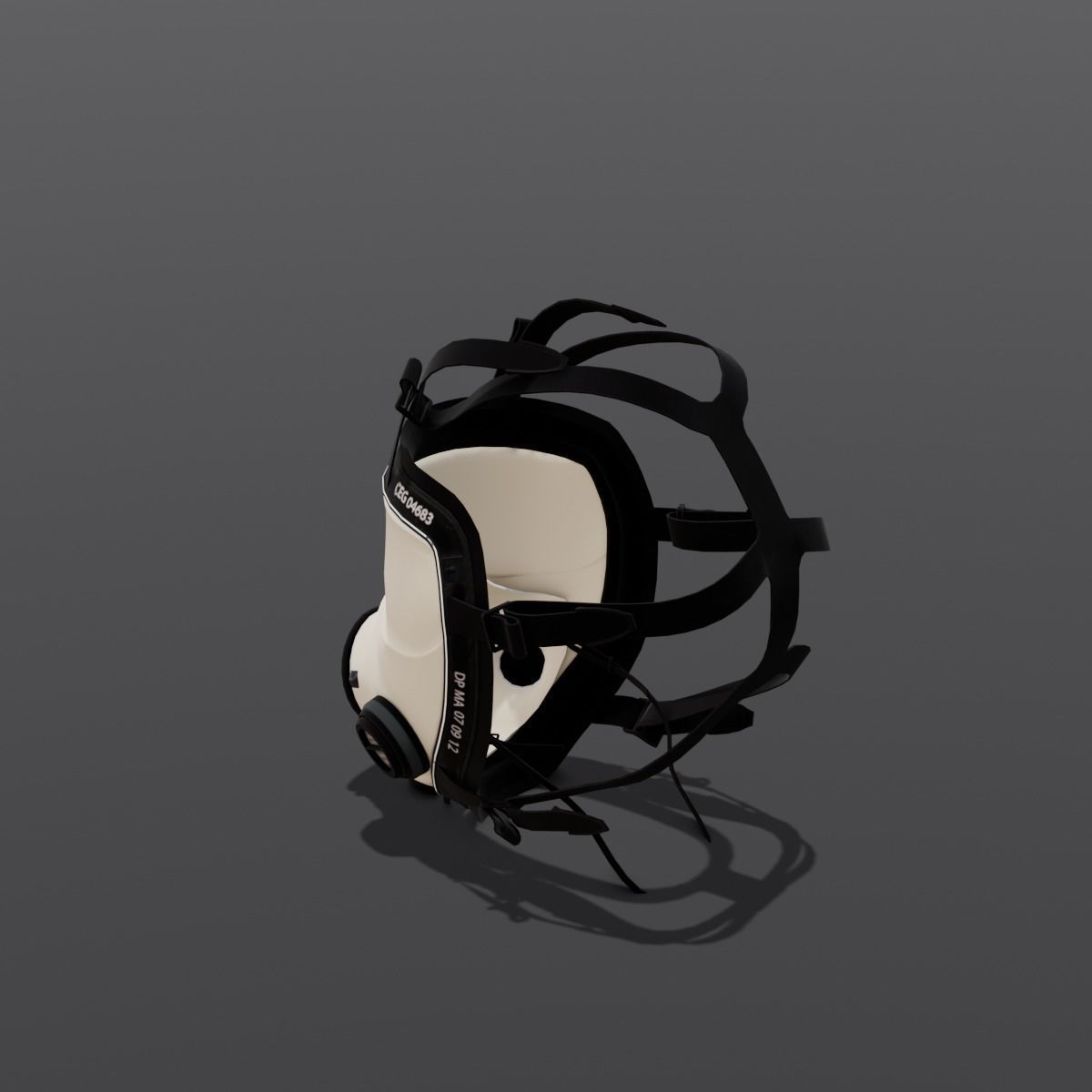 Mask 3D Model Low-poly 3D model_5