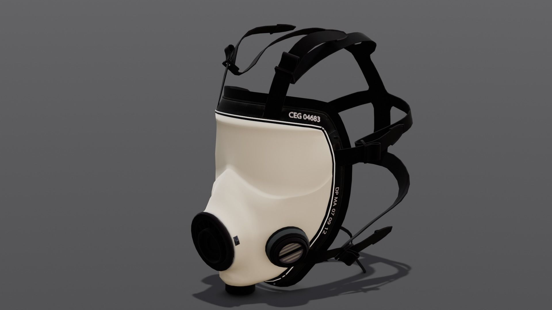 Mask 3D Model Low-poly 3D model_16