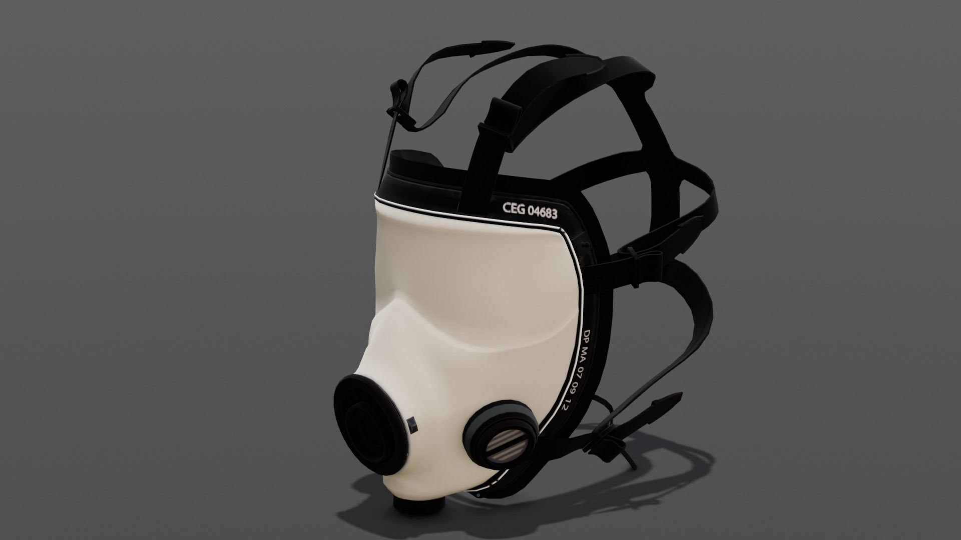 Mask 3D Model Low-poly 3D model_15
