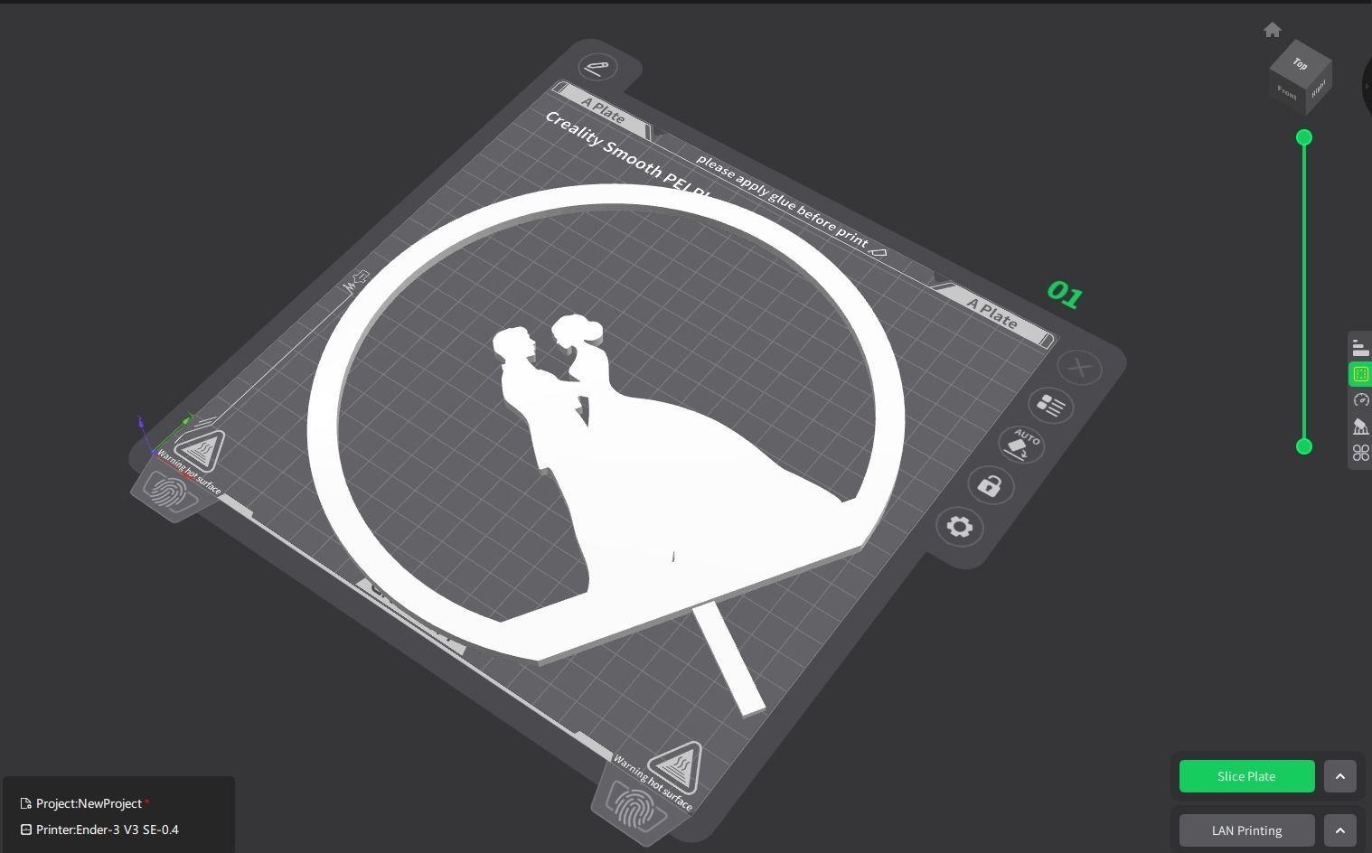 wedding decoration 3D print model_4