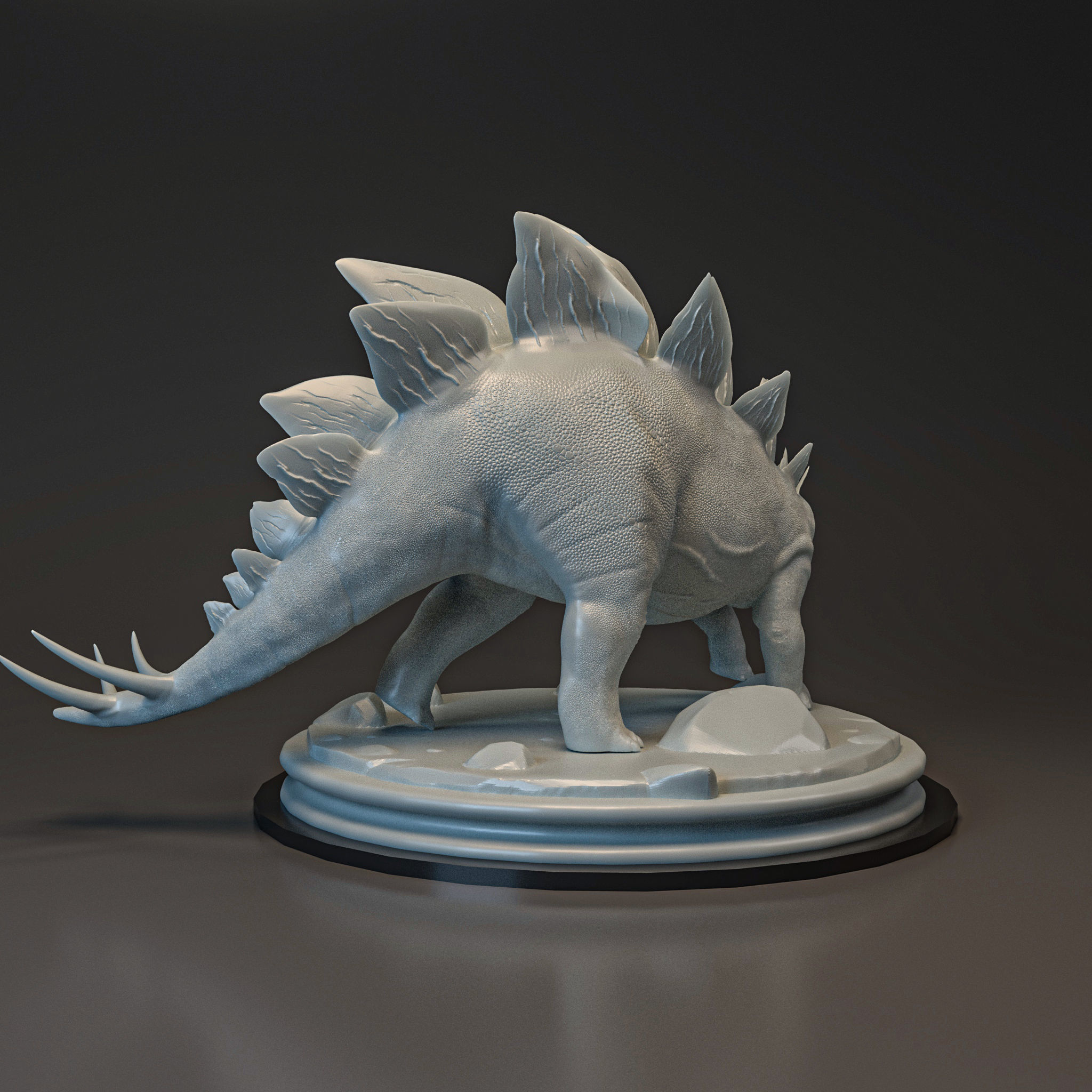 Stegosaurus-armatus-Dinosaur 3D print model_4