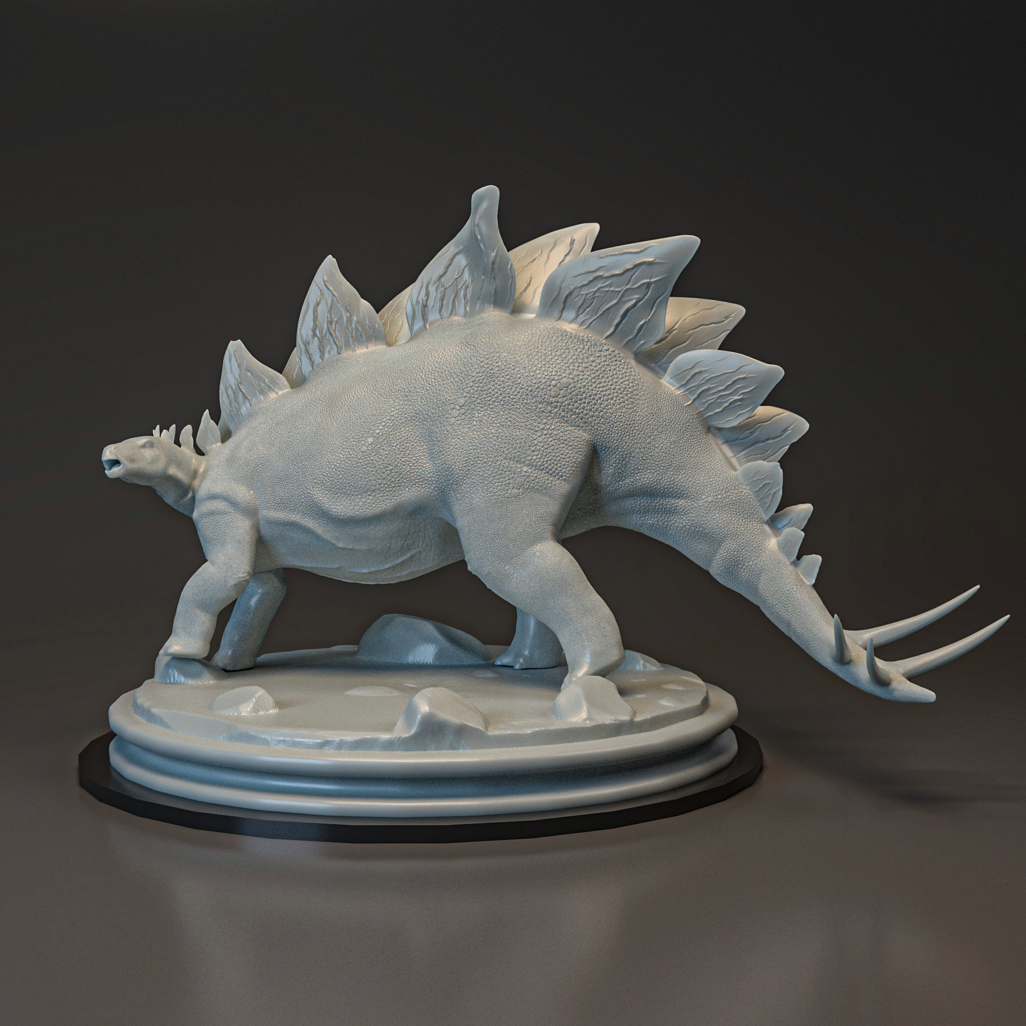 Stegosaurus-armatus-Dinosaur 3D print model_3