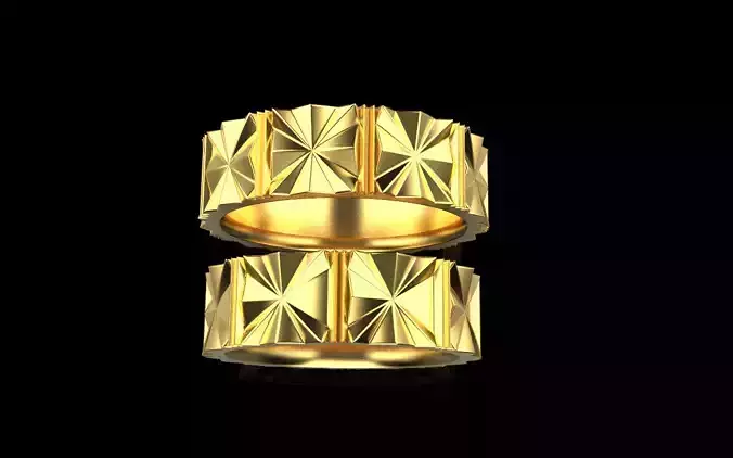 Wedding ring model 887