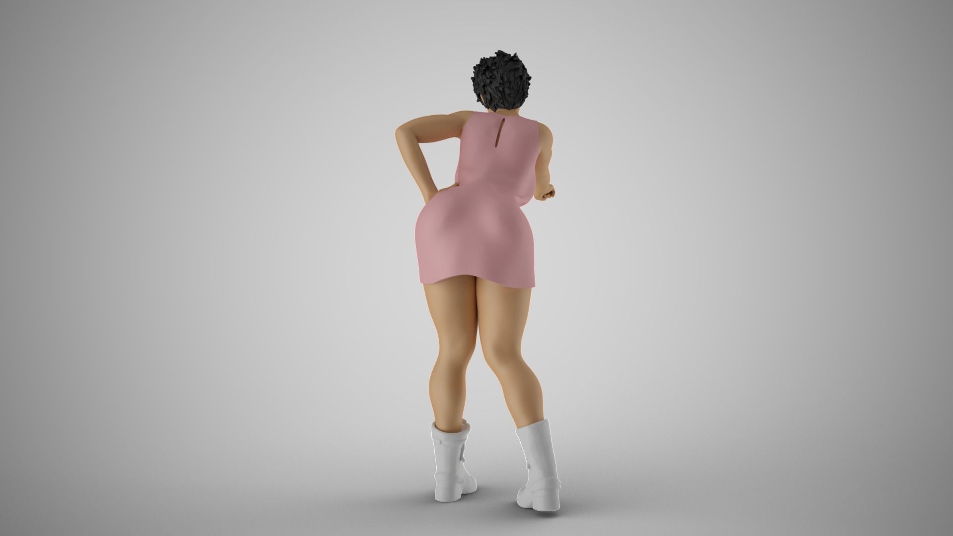 Frightening Stance 3D print model_7