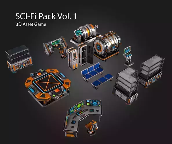  SCI-FI Pack Vol 1