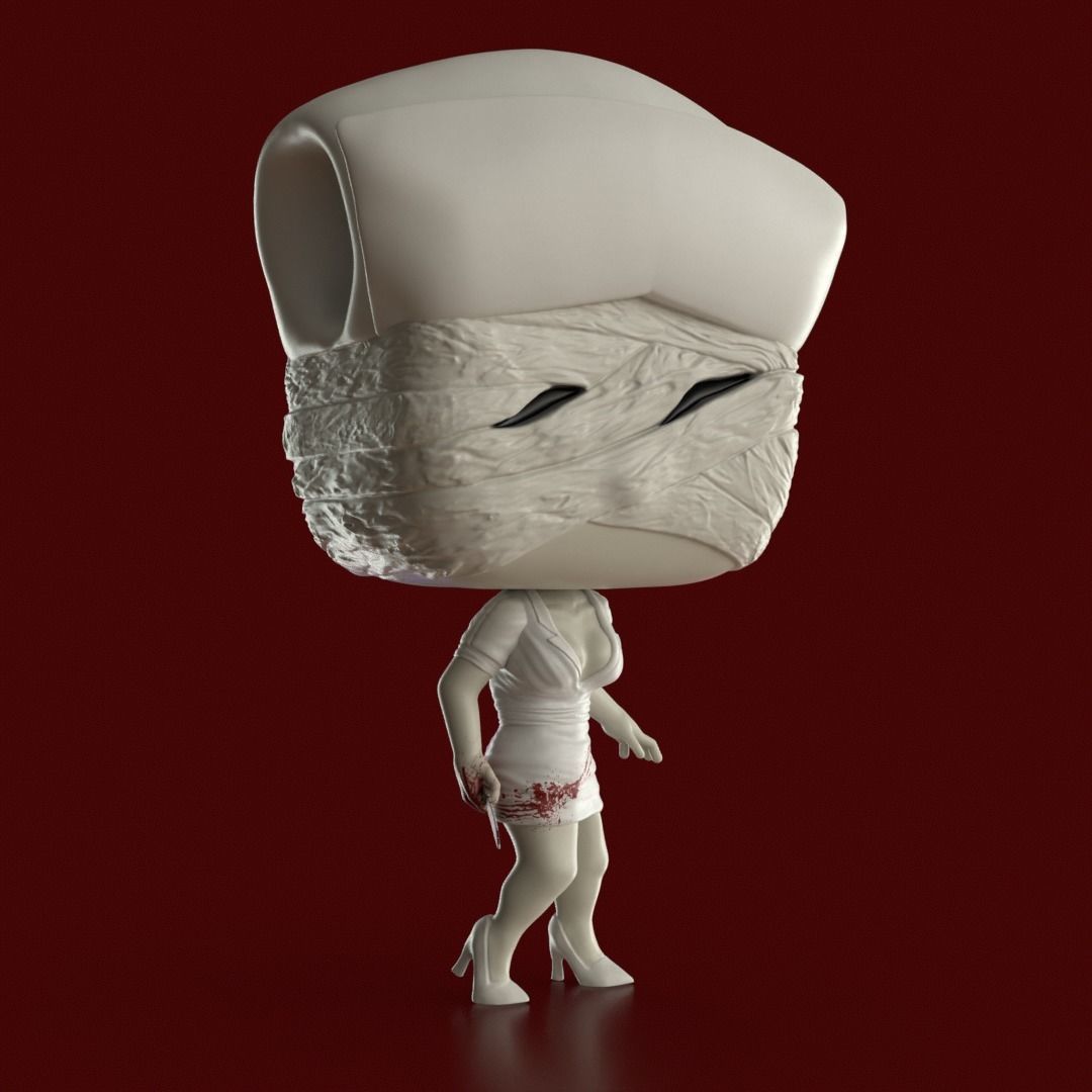 Enfermera - Silent Hill  3D print model_2