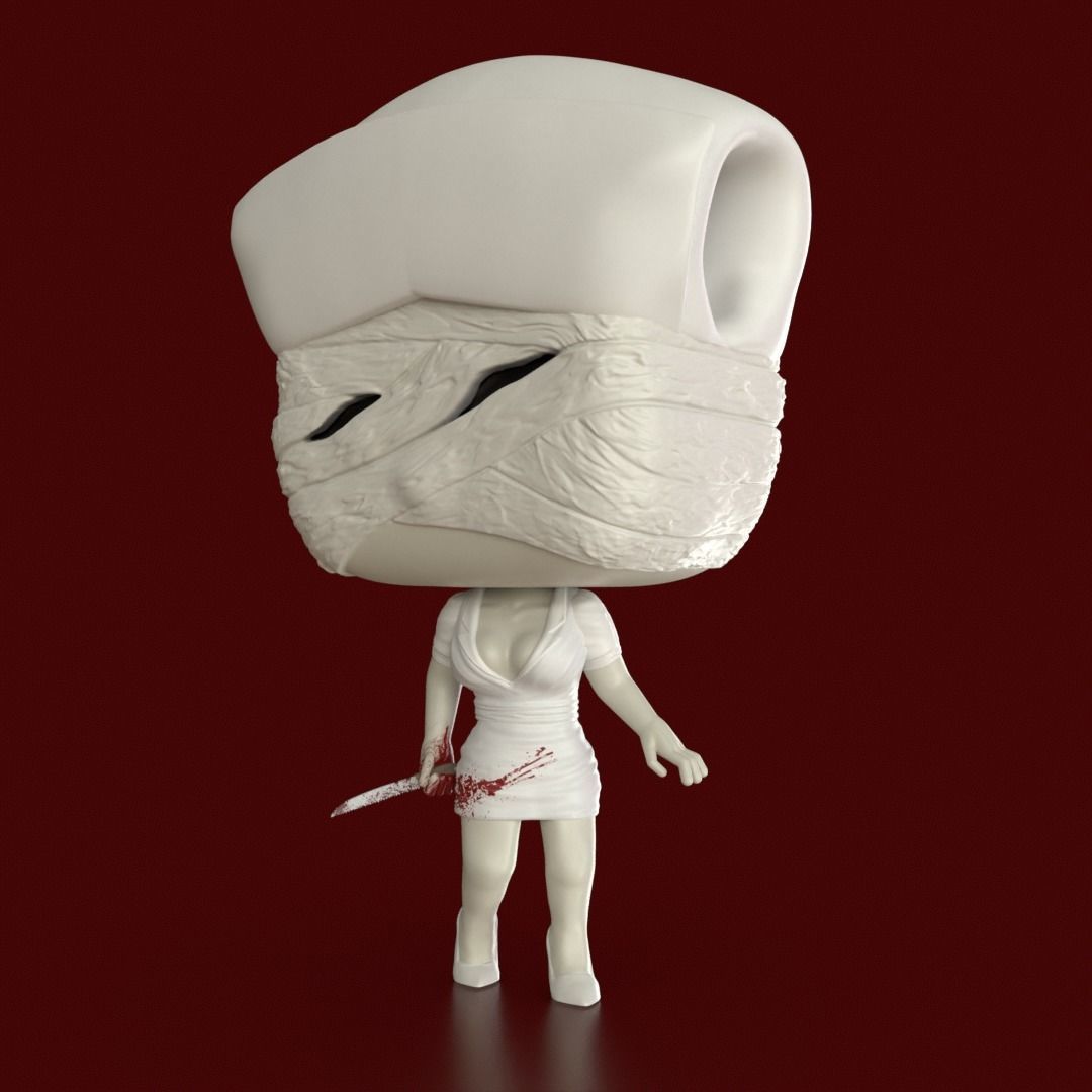 Enfermera - Silent Hill  3D print model_1