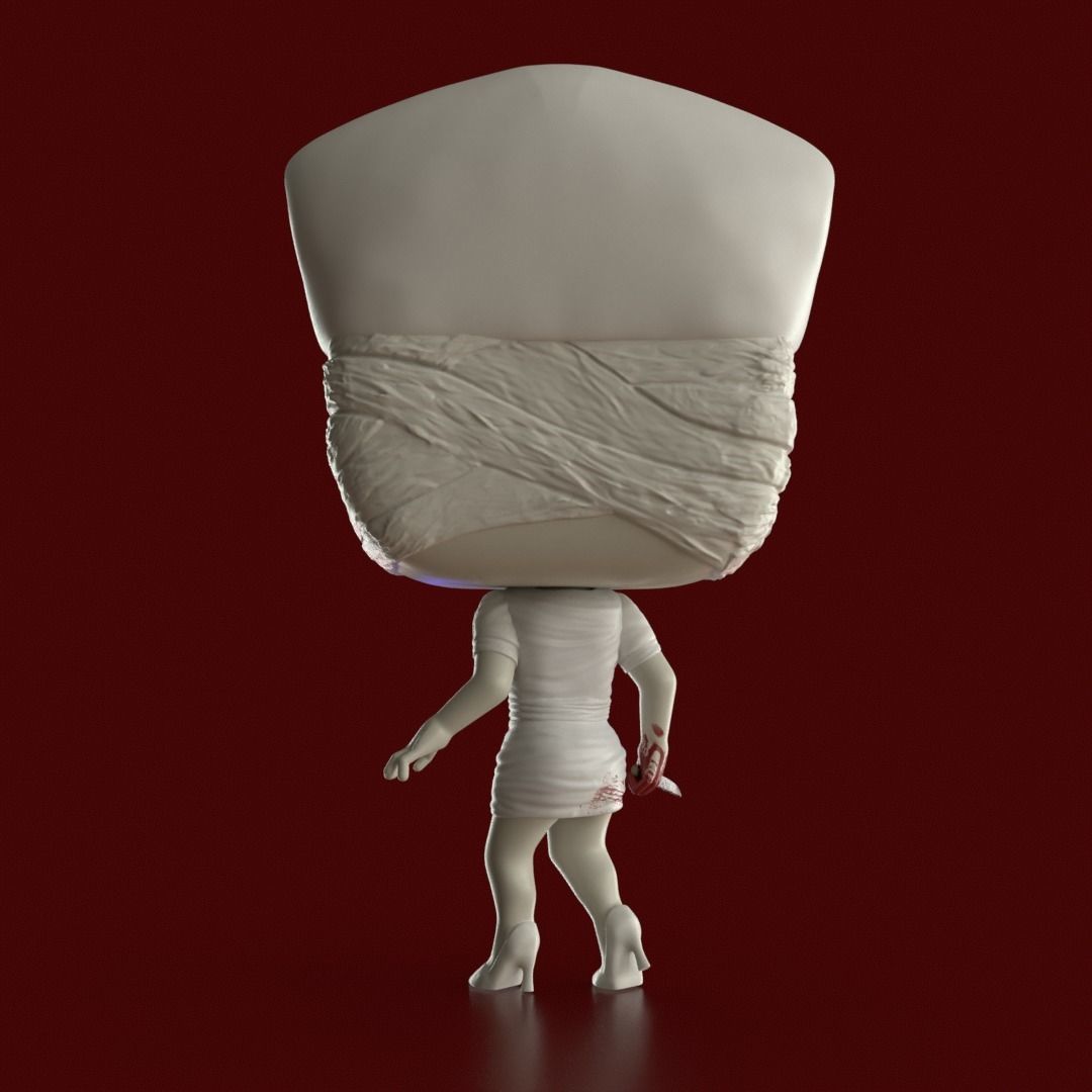 Enfermera - Silent Hill  3D print model_3