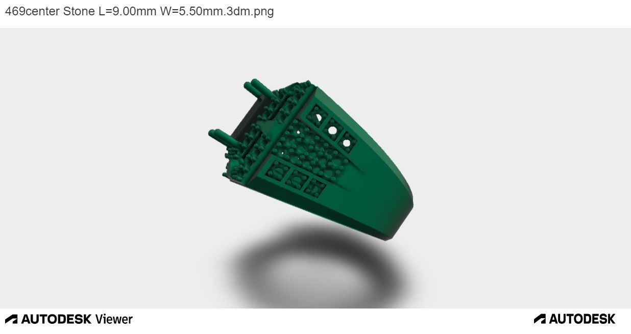 Men Ring with an Emerald Cut Center Stone 3D print model_1