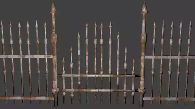 Portao Velho para games ou animacoes