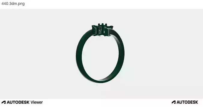 Women Ring with Flower Design with a Round Cut Center Stone