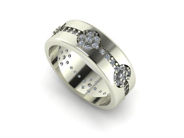 band ring  3D print model_1