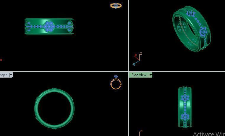 band ring  3D print model_13