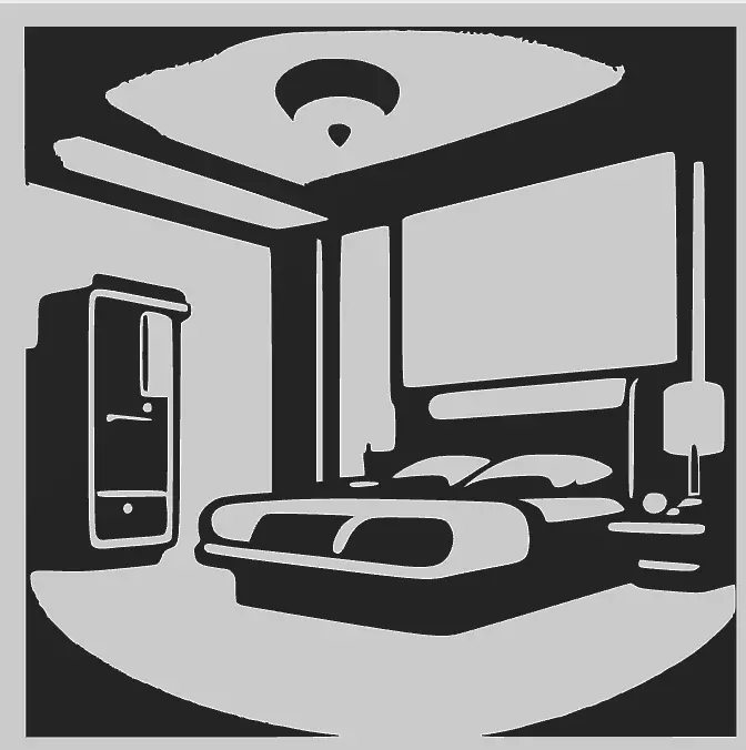 Modern 2D Wall Art Exclusive 2D Decor Collection 3D print model