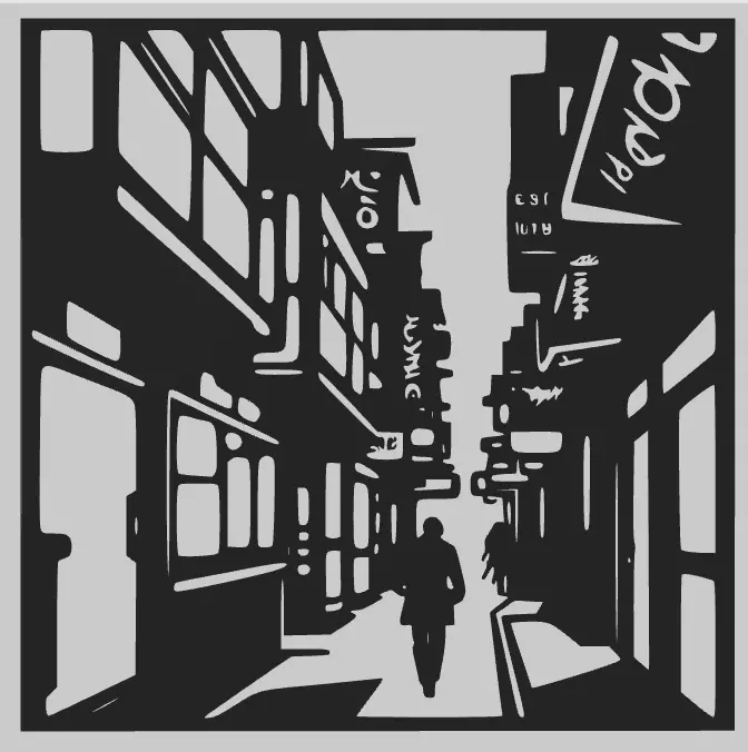 Modern 2D Wall Art Exclusive 2D Decor Collection 3D print model