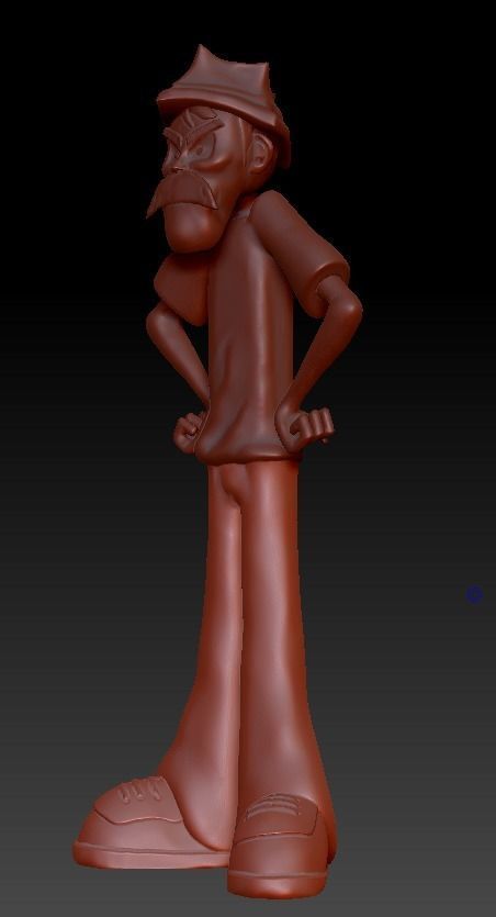 Don Ramon 3D print model_3