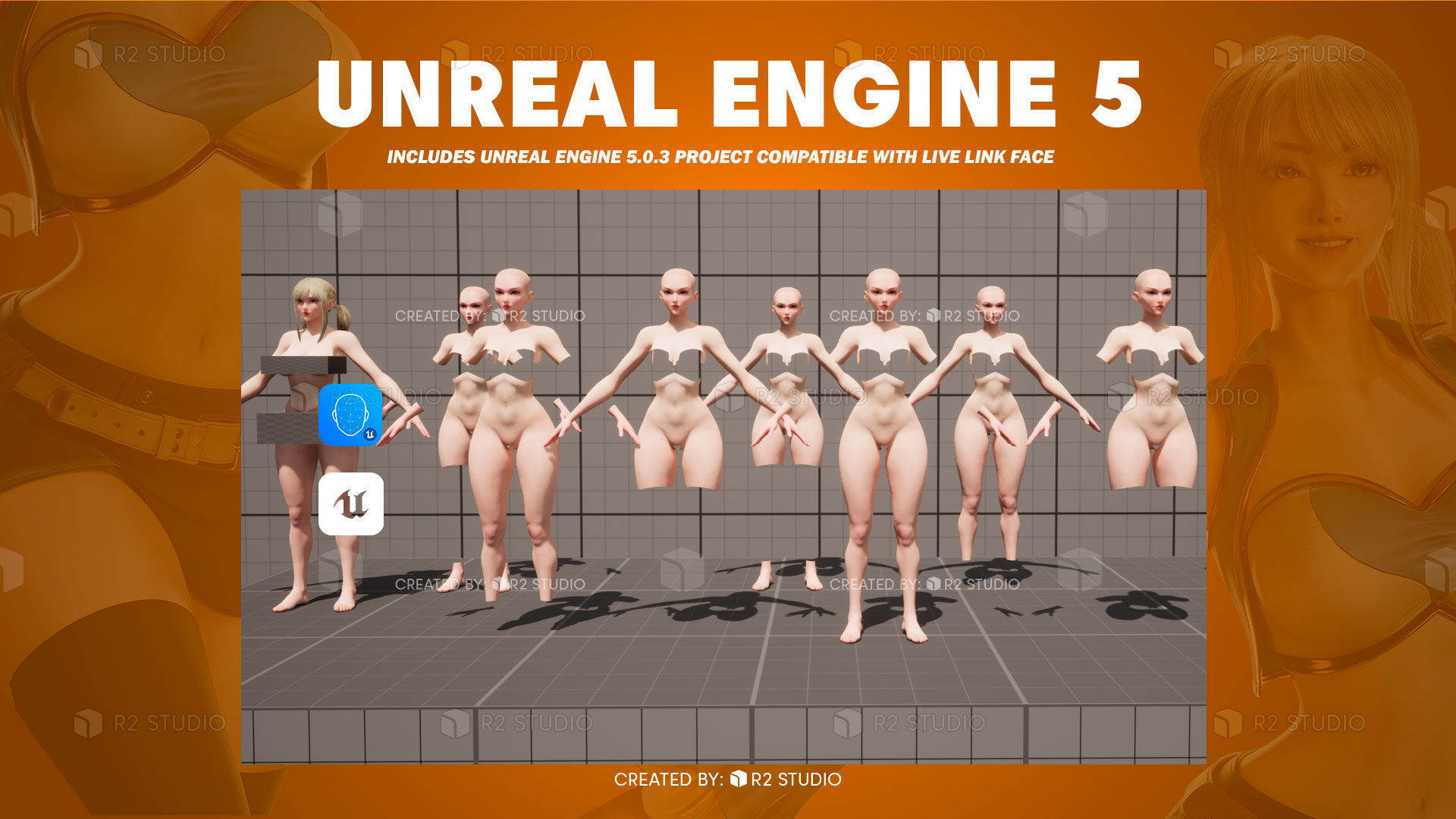 Lucy Heartfilia - FairyTale - Blender 3D Low-poly 3D model_15