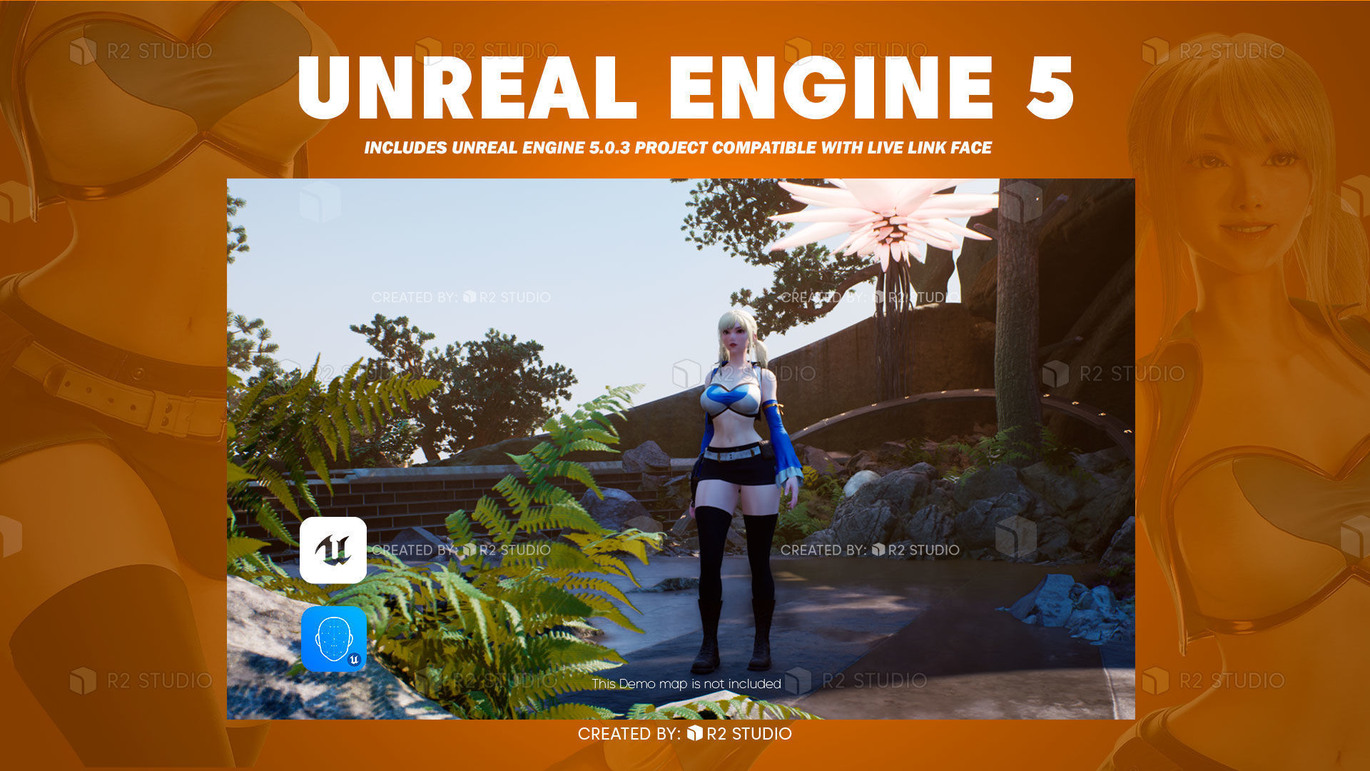 Lucy Heartfilia - FairyTale - Blender 3D Low-poly 3D model_22