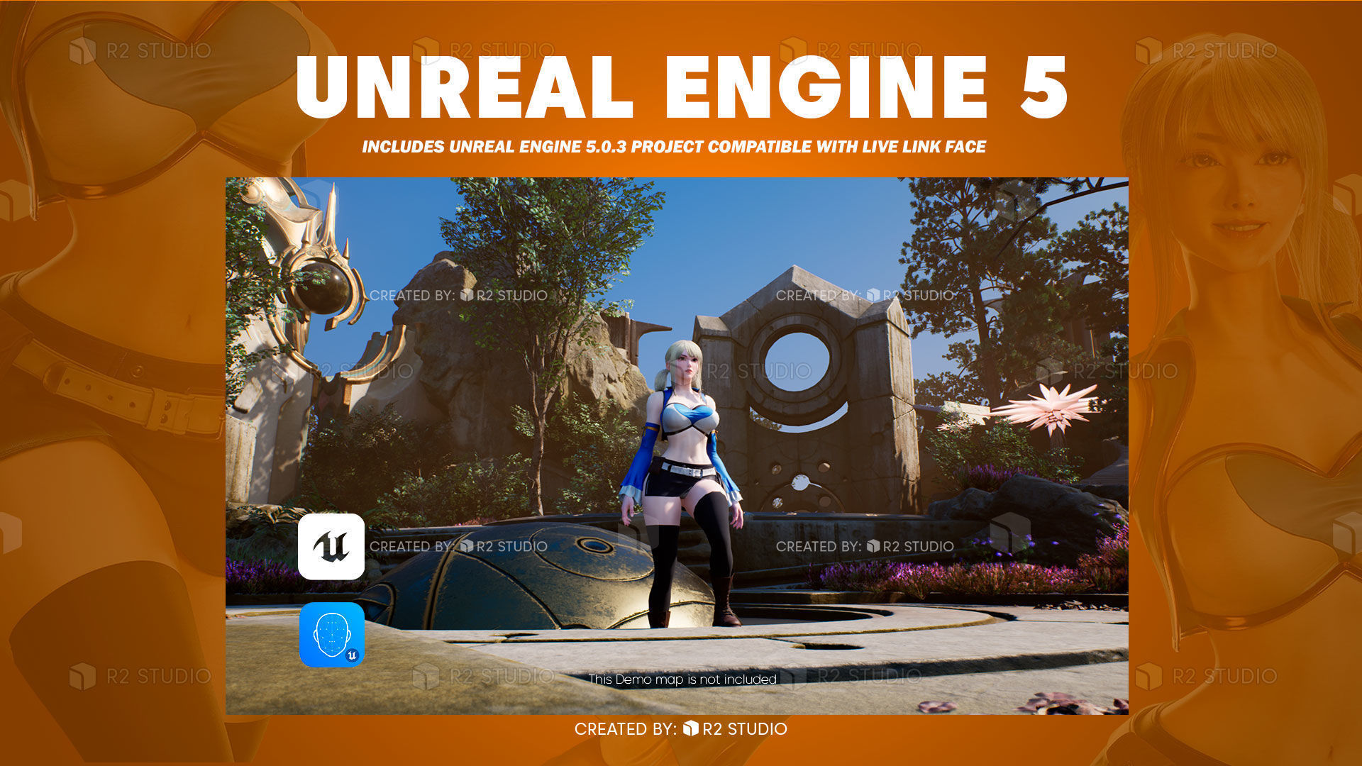 Lucy Heartfilia - FairyTale - Blender 3D Low-poly 3D model_19