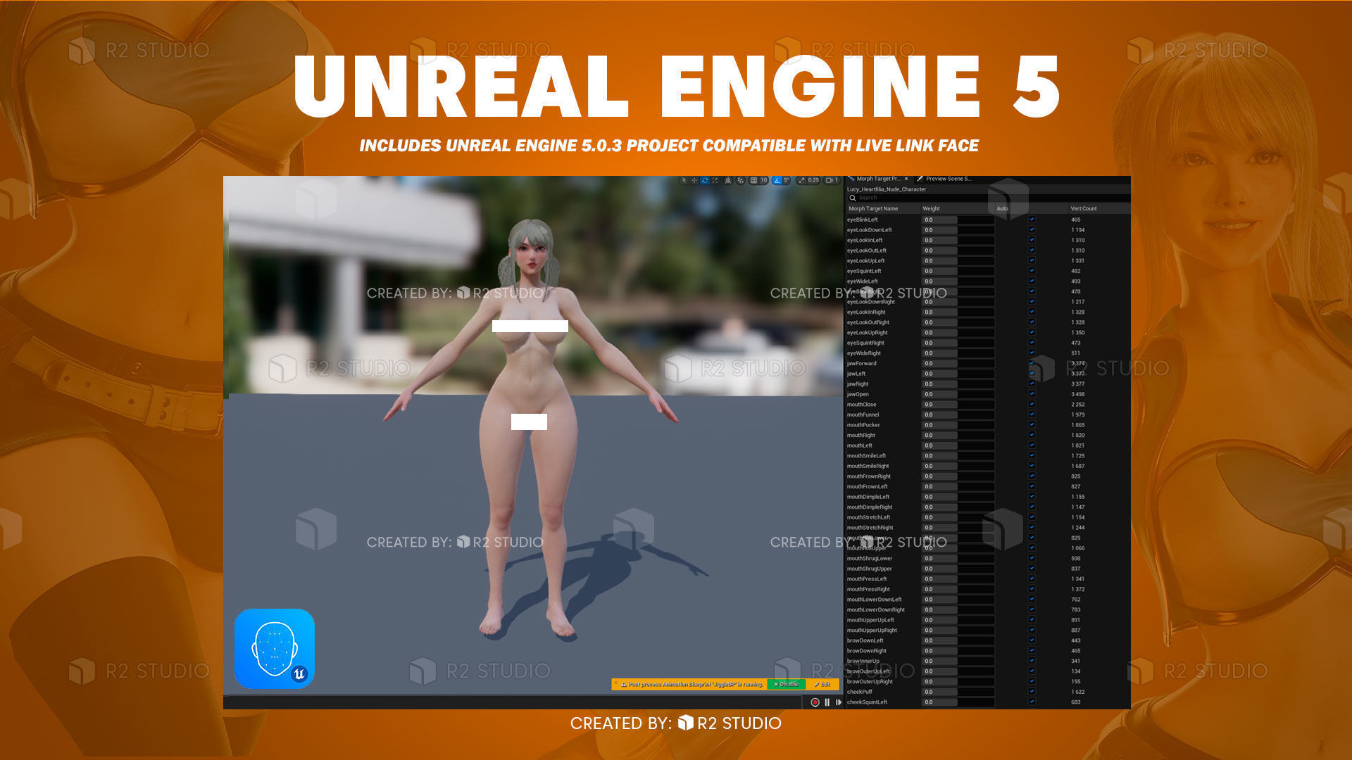 Lucy Heartfilia - FairyTale - Blender 3D Low-poly 3D model_18