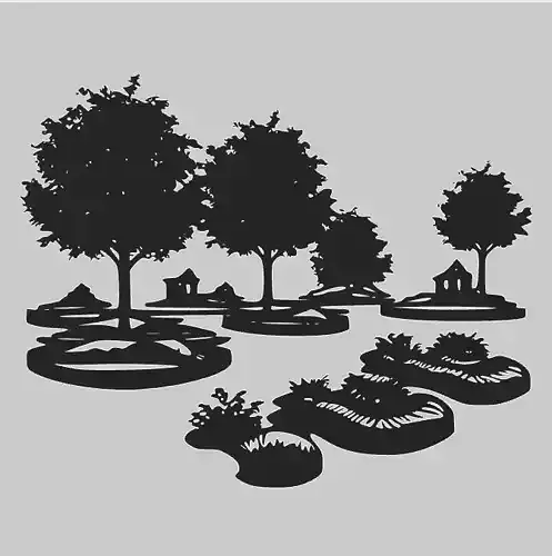 Modern 2D Wall Art Exclusive 2D Decor Collection