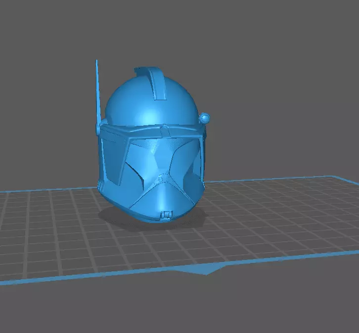 HotToys Sideshow Commander Fox helmet 3D print model