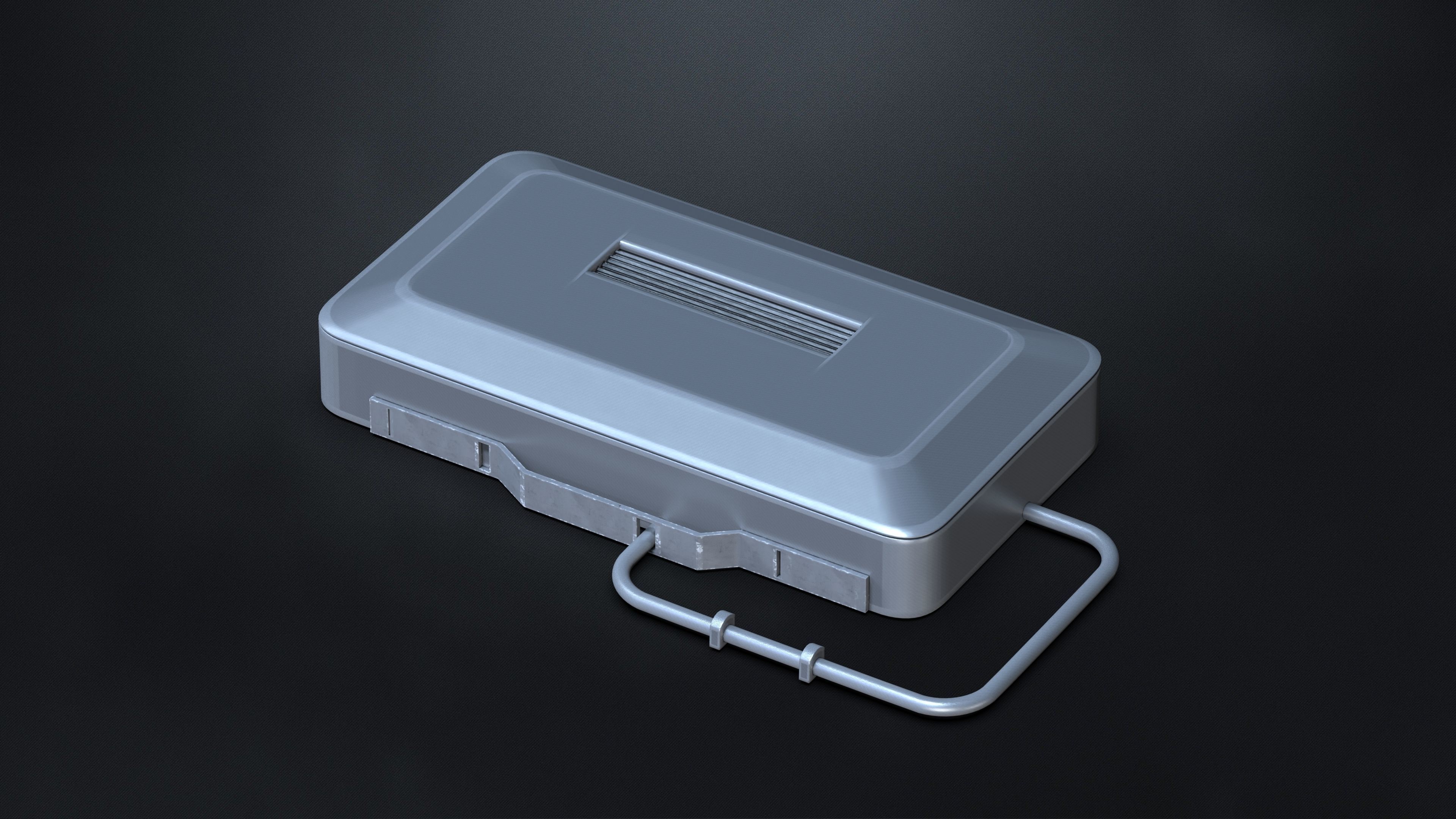 15 Hard Surface SUBD Scifi Vents And Hvac 3D model_12