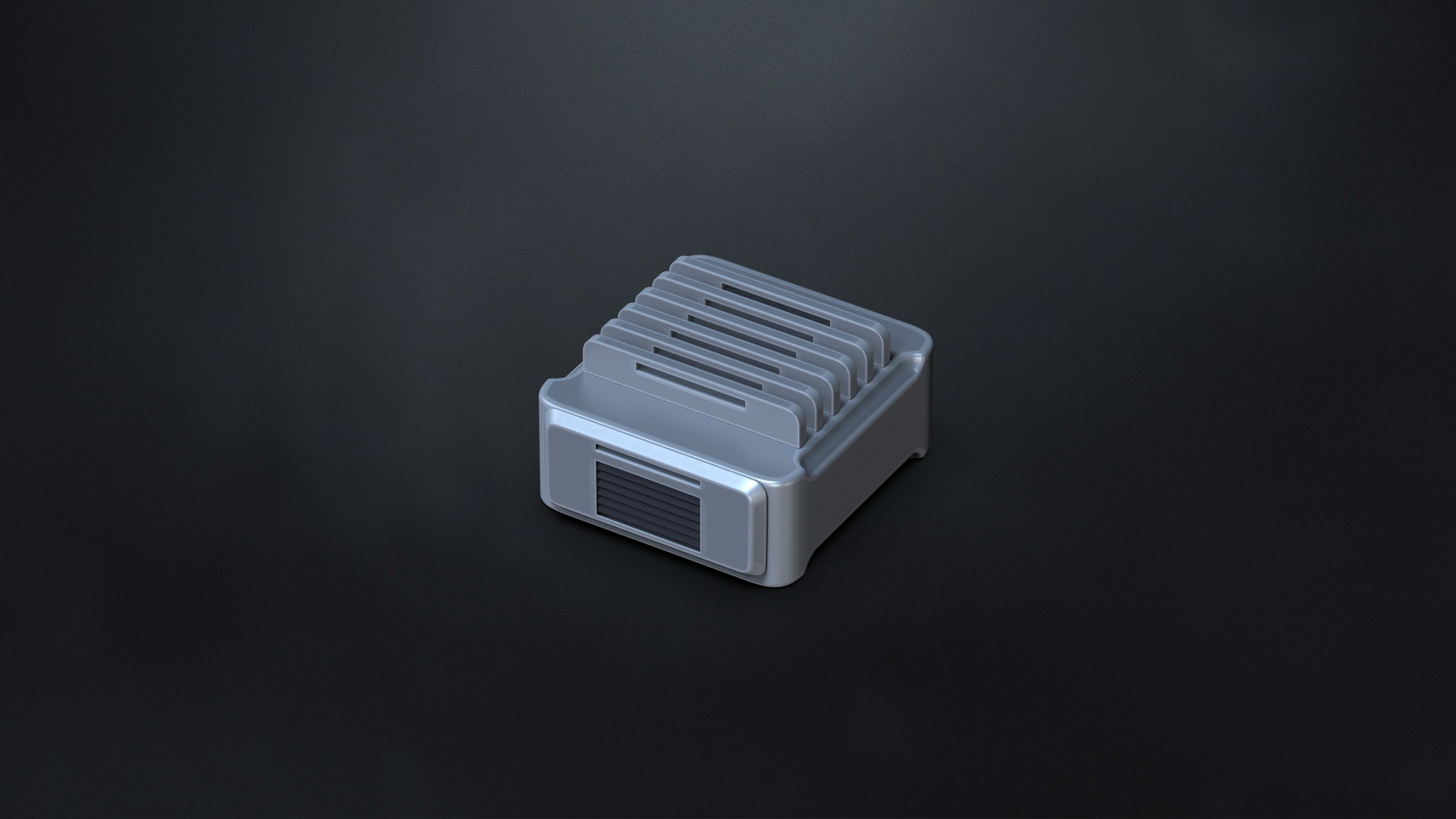 15 Hard Surface SUBD Scifi Vents And Hvac 3D model_13