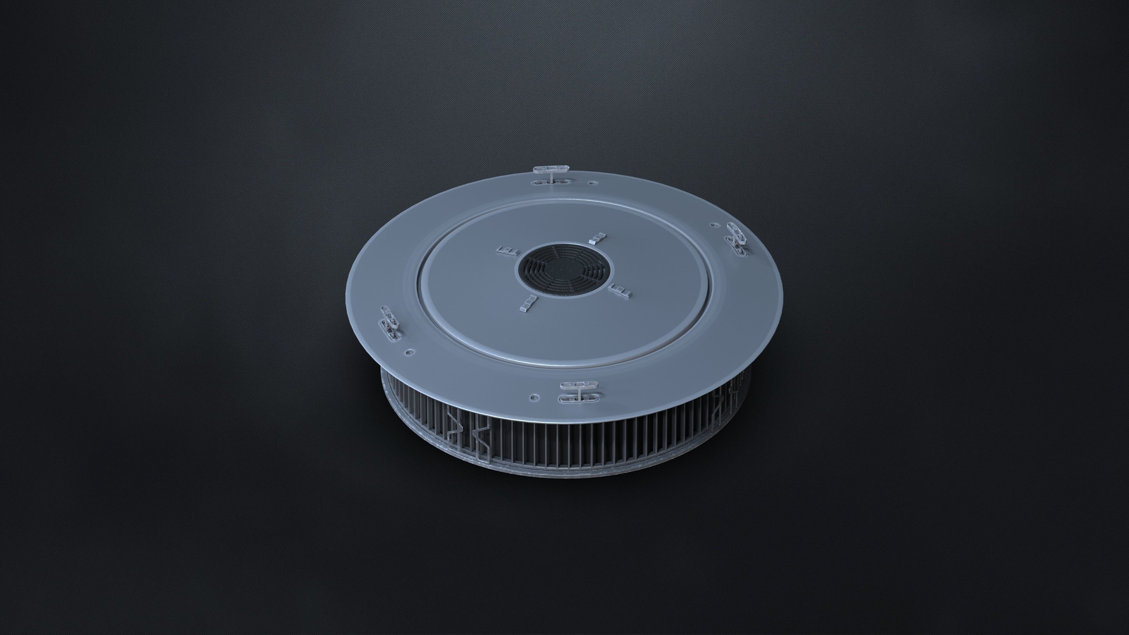 15 Hard Surface SUBD Scifi Vents And Hvac 3D model_5