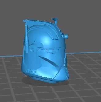 Clone Specialist helmet black series 3D print model_1