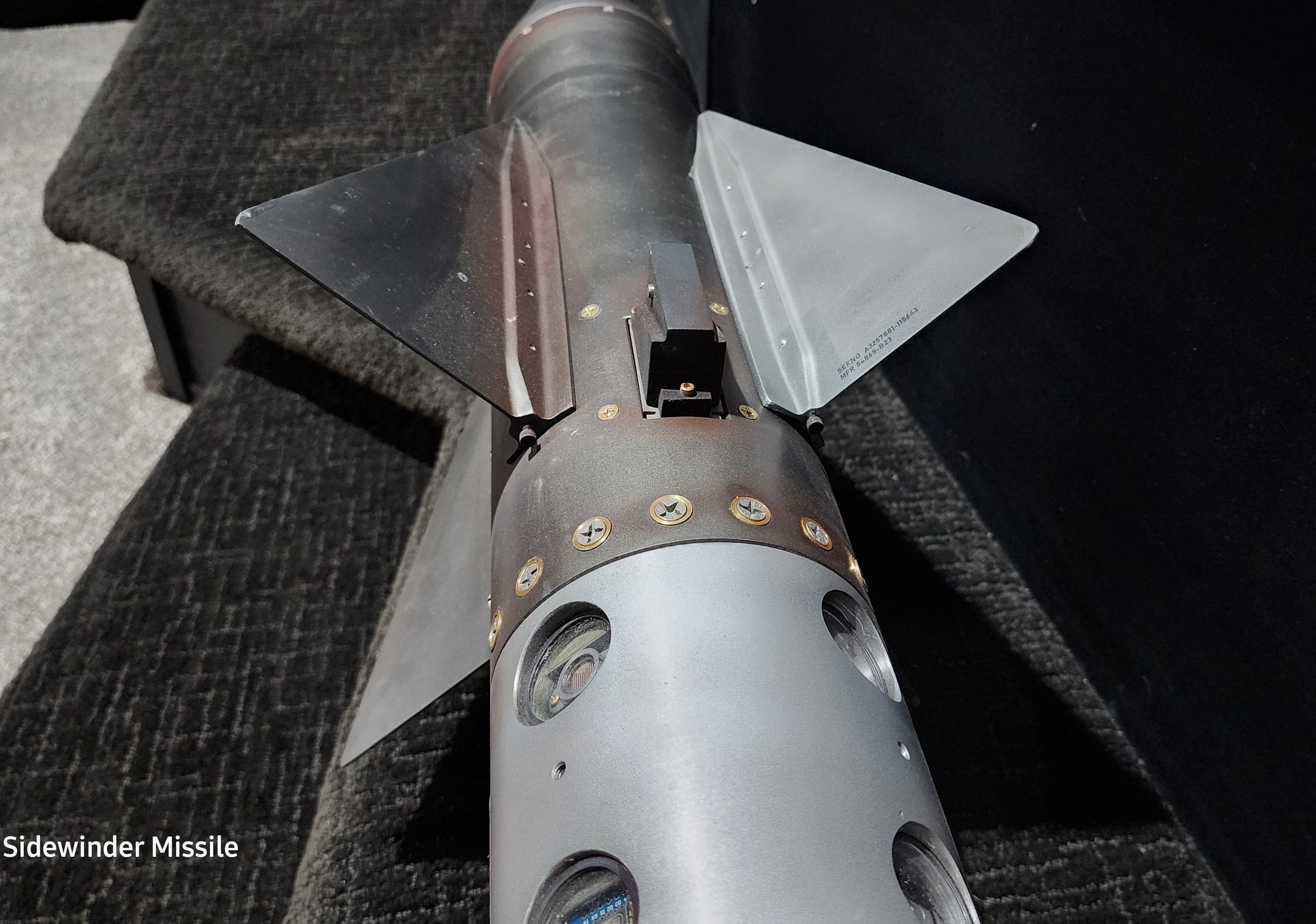 AIM-9X Sidewinder Simplified-Extreme Detail - 3D Print Ready 3D print model_16