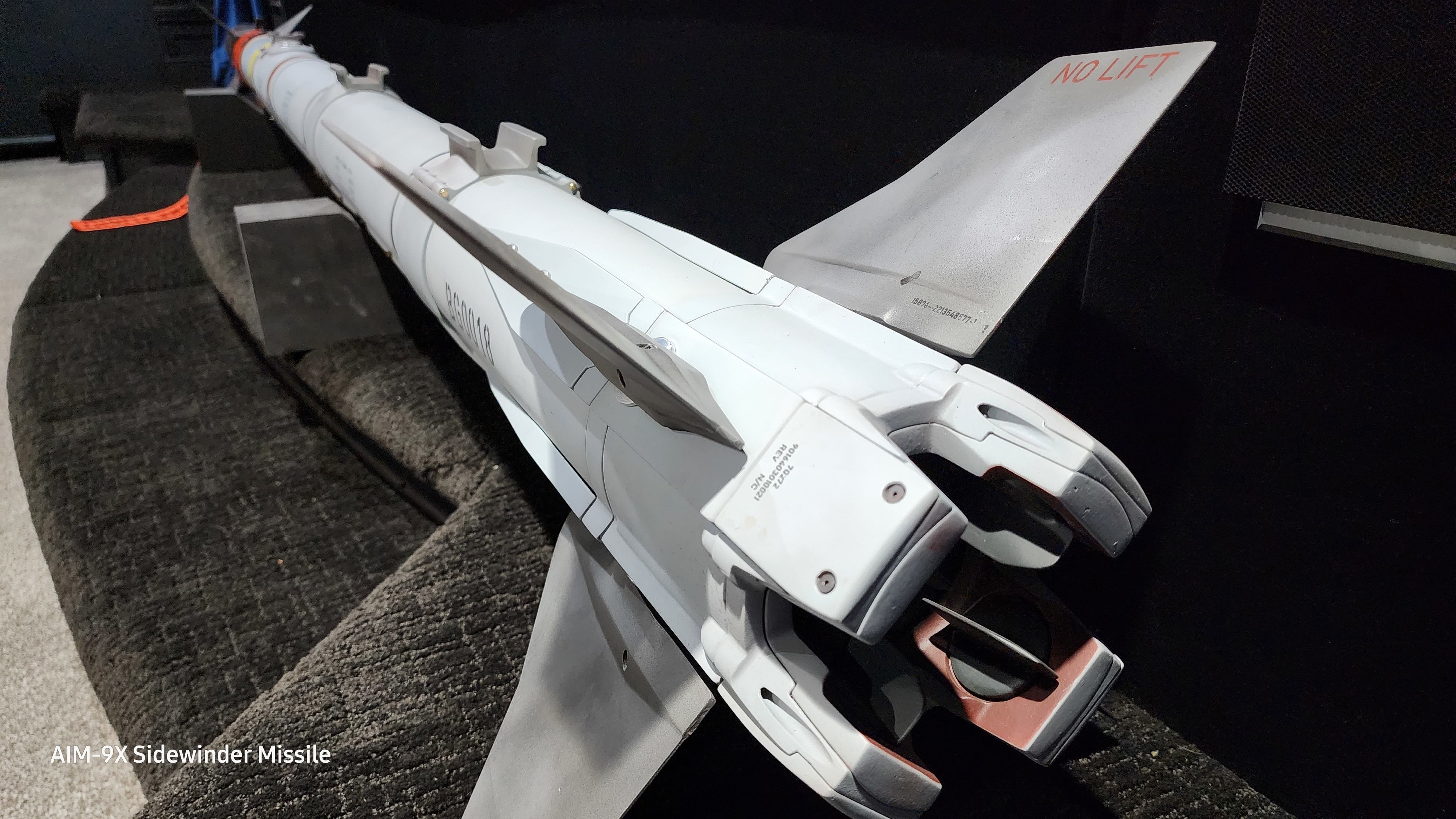 AIM-9X Sidewinder Simplified-Extreme Detail - 3D Print Ready 3D print model_28
