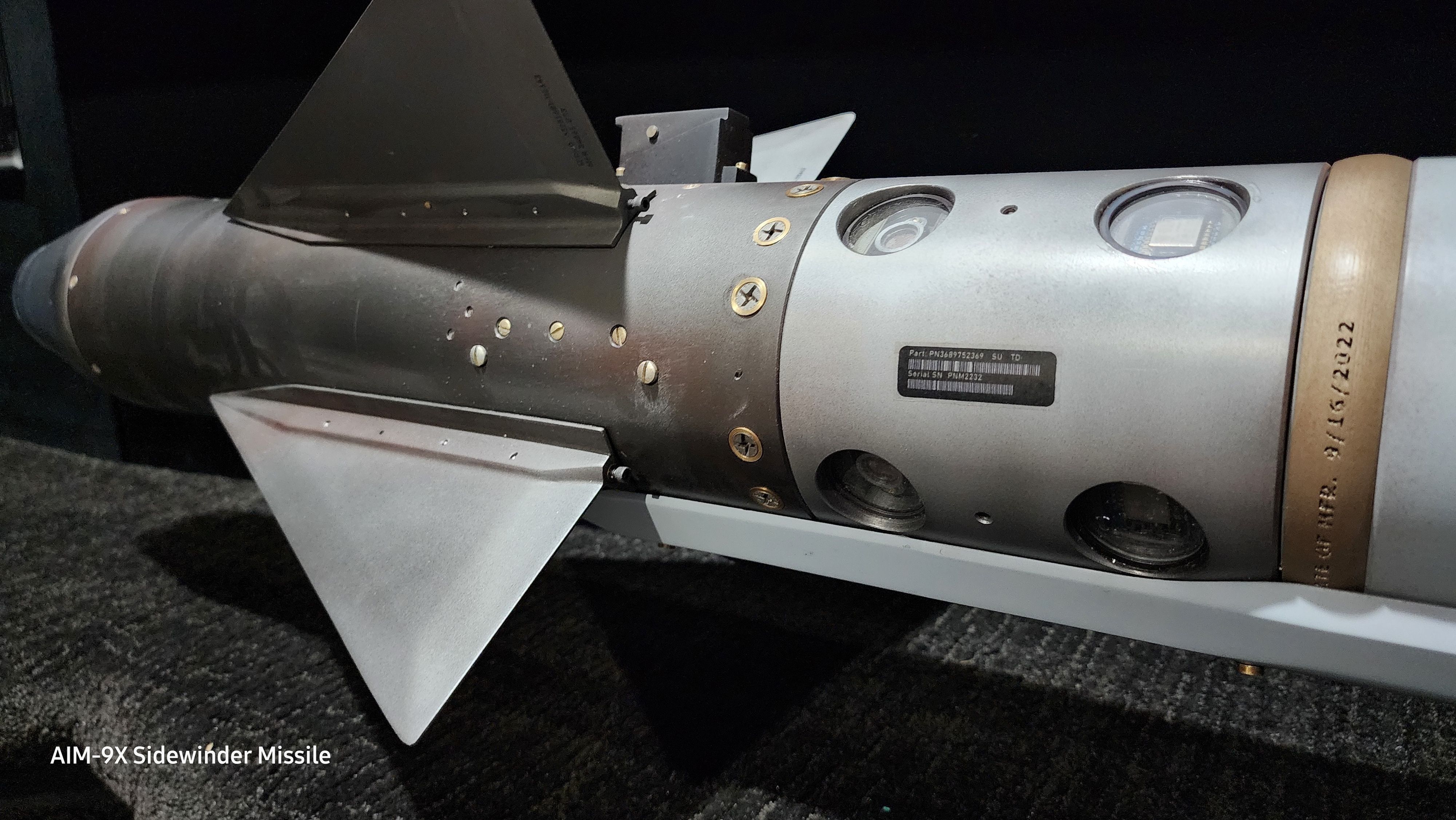 AIM-9X Sidewinder Simplified-Extreme Detail - 3D Print Ready 3D print model_19