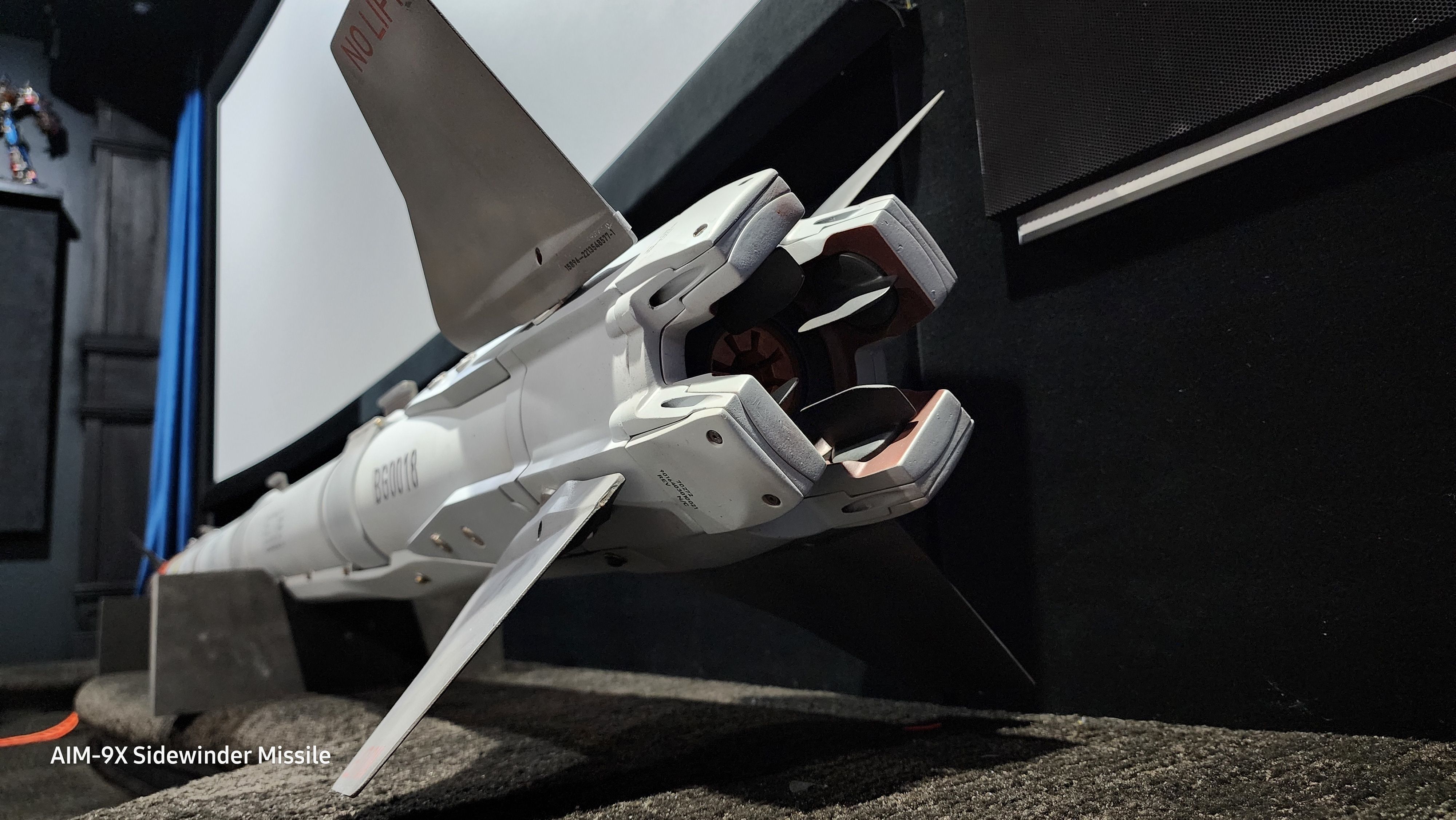 AIM-9X Sidewinder Simplified-Extreme Detail - 3D Print Ready 3D print model_27