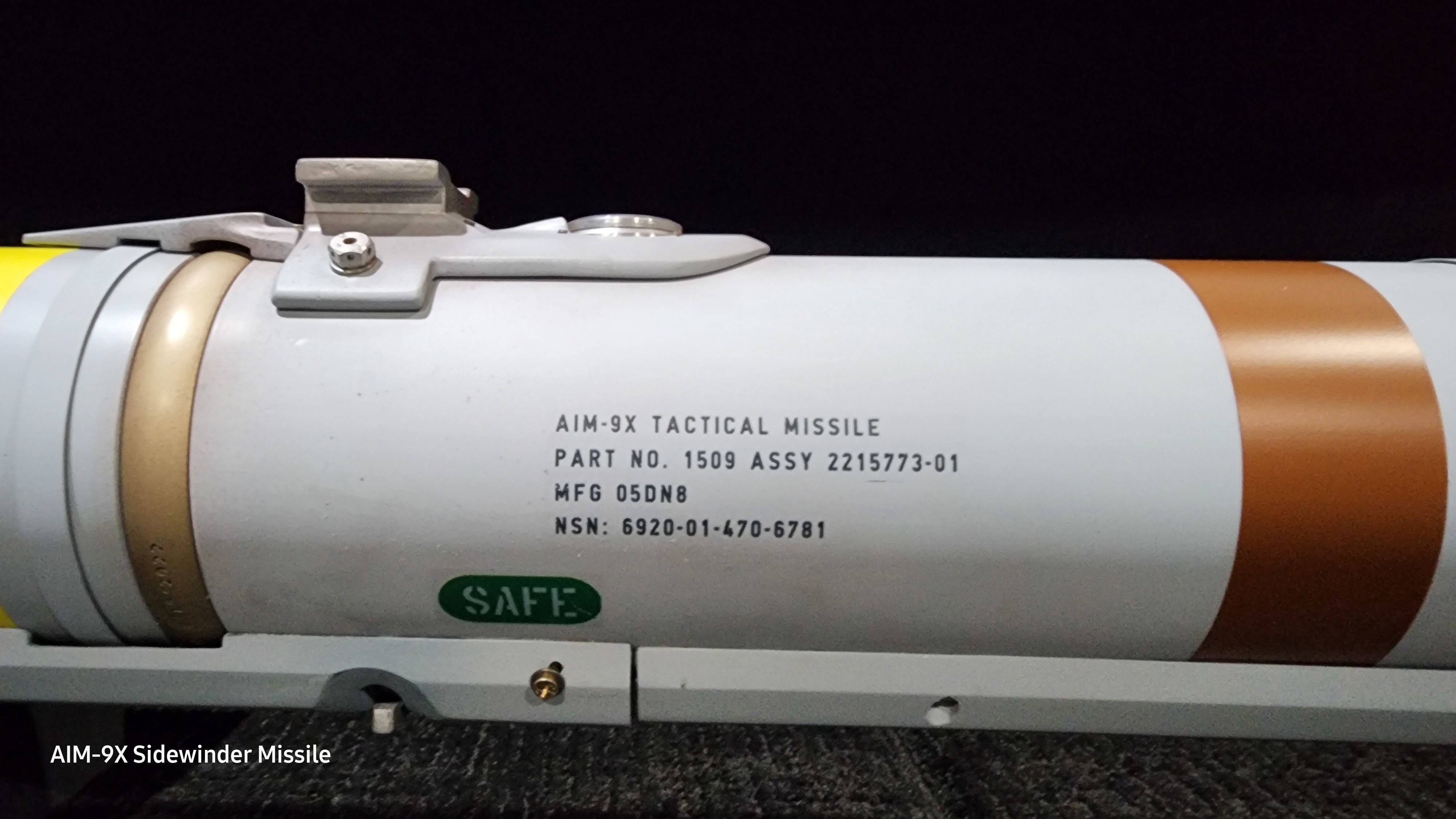 AIM-9X Sidewinder Simplified-Extreme Detail - 3D Print Ready 3D print model_24