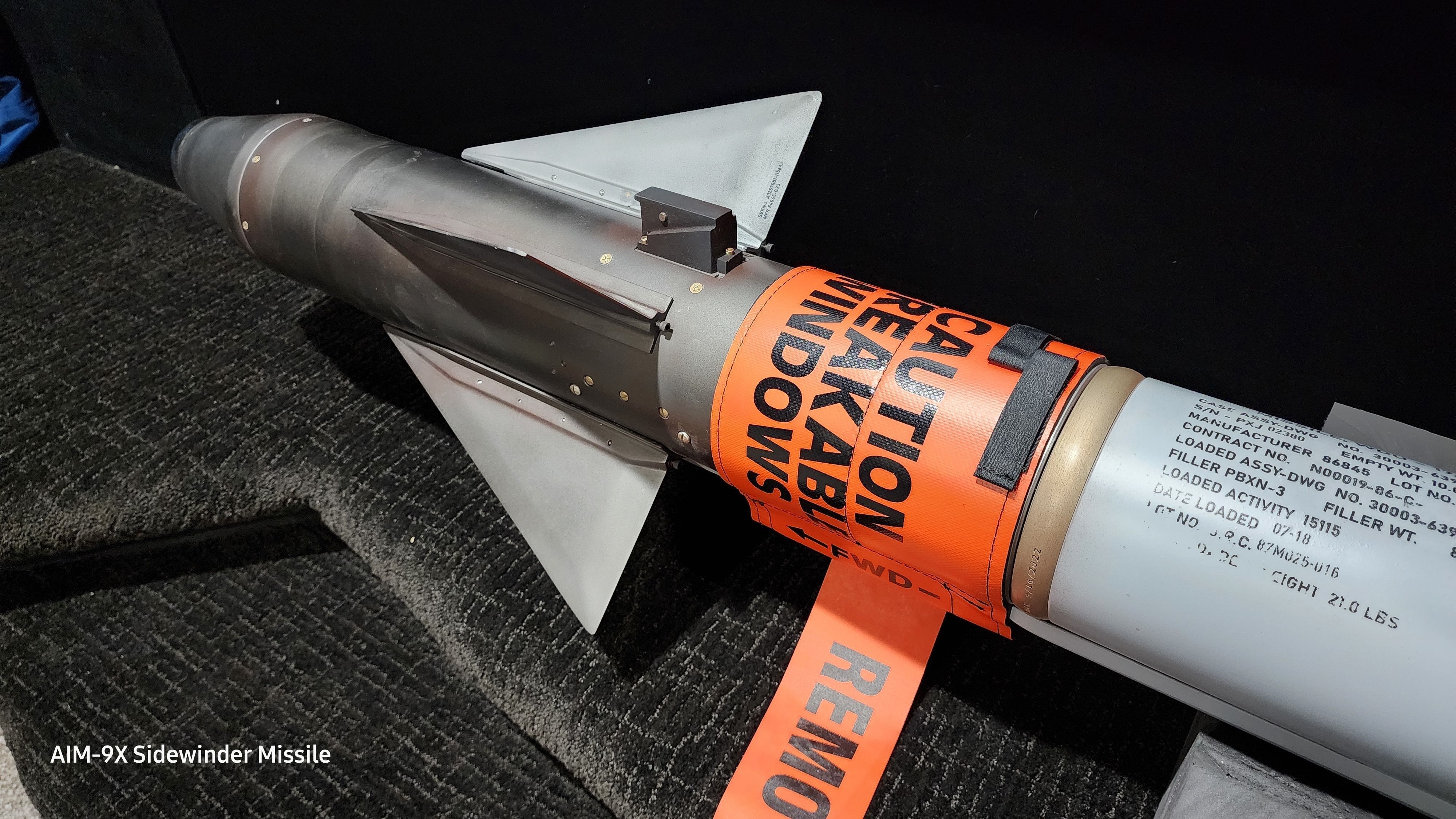 AIM-9X Sidewinder Simplified-Extreme Detail - 3D Print Ready 3D print model_18